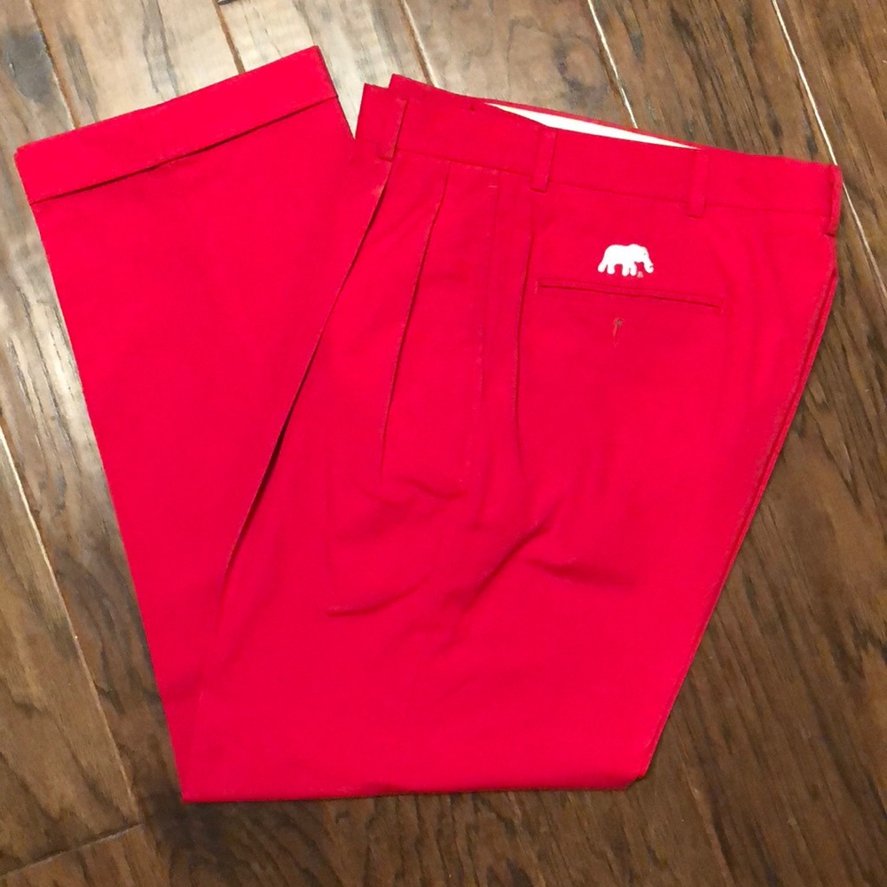 Red ALABAMA pants from The Locker Room 32R
